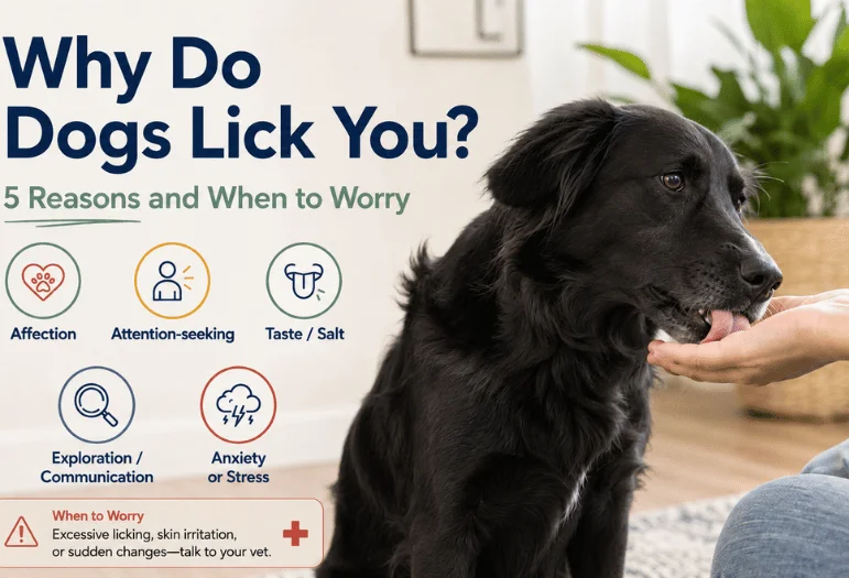 Why Do Dogs Lick You? 5 Common Reasons, What the Behavior Means, and When to Worry