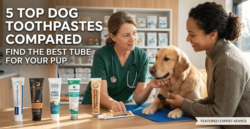 5 dog toothpastes compared 