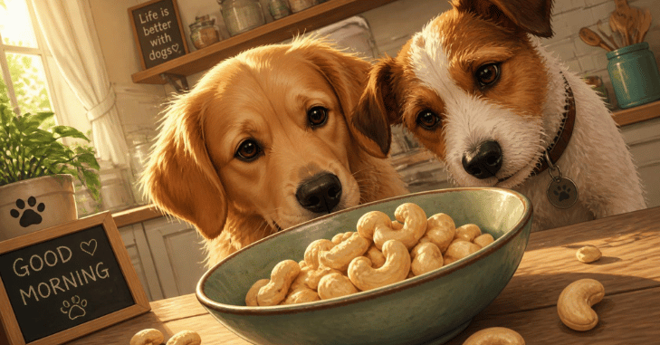 Can dogs eat cashews raw, or do they need roasting?