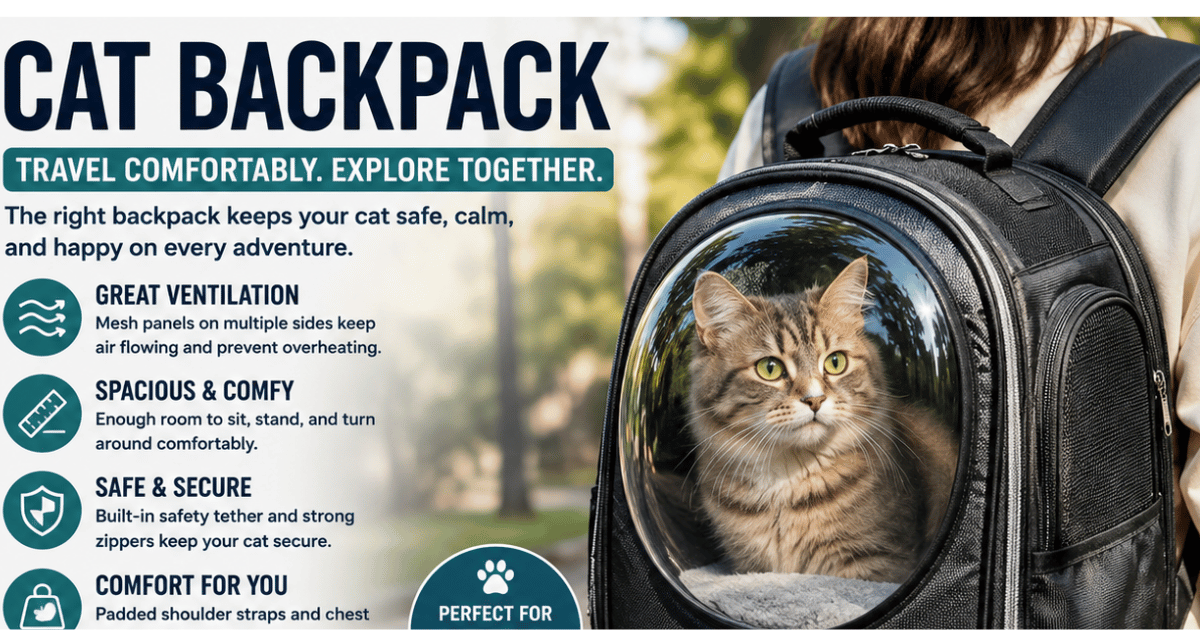 Cat Backpack Guide 2026: What Every Cat Owner Should Know Before Buying