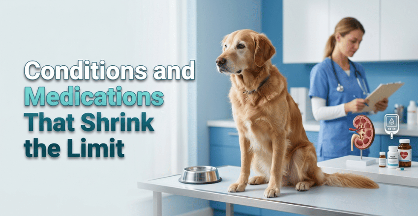 Conditions and medications that shrink the limit
