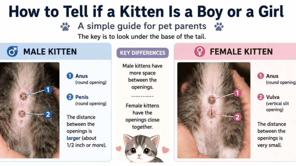 How to Tell if a Kitten Is a Boy or a Girl: The Complete Step-by-Step Guide to Identifying Gender Safely, Accurately