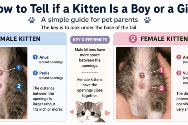 How to Tell if a Kitten Is a Boy or a Girl: The Complete Step-by-Step Guide to Identifying Gender Safely, Accurately