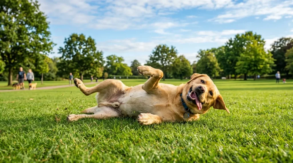 Why do dogs roll in the grass? Start with scent 