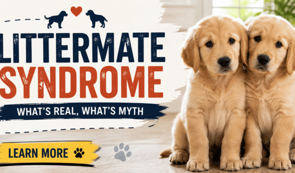 Littermate Syndrome (2026): What’s Real, What’s Myth, Early Warning Signs, and How to Raise Two Puppies the Right Way