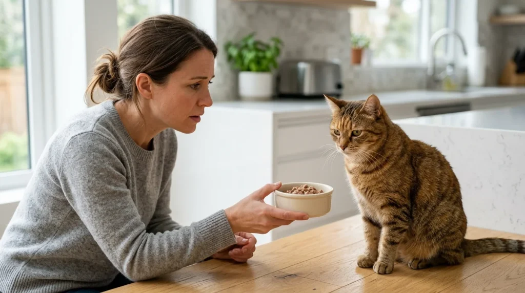 Safe ways to tempt your cat to eat