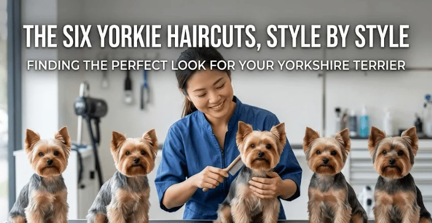 The six yorkie haircuts, style by style