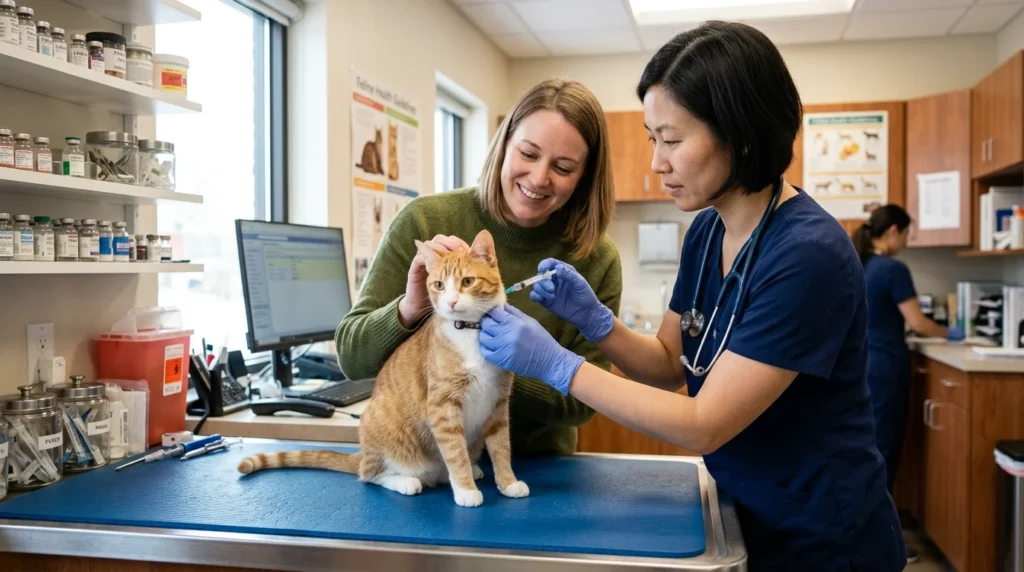 What the virus does inside a cat