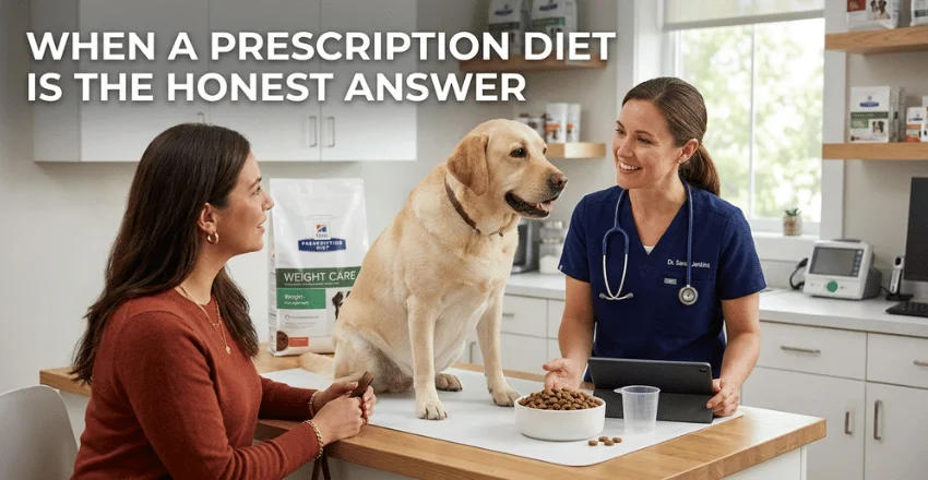 When a prescription diet is the honest answer