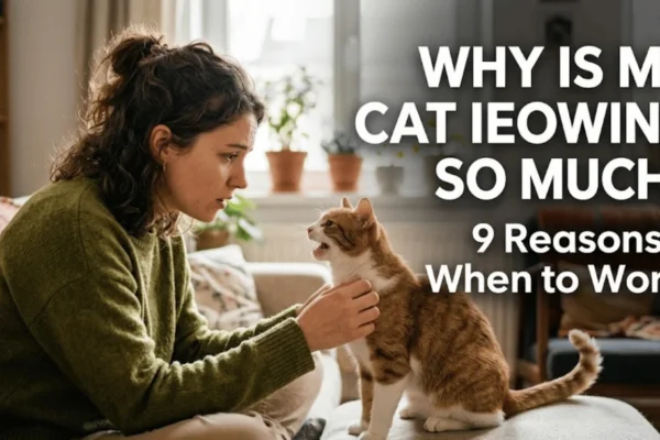 Why Is My Cat Meowing So Much? Causes by Age, Red Flags, and Proven Solutions
