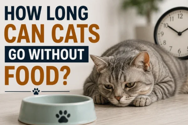 How long can cats go without food