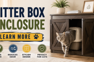  litter box enclosure