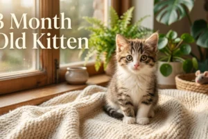 3 Month Old Kitten