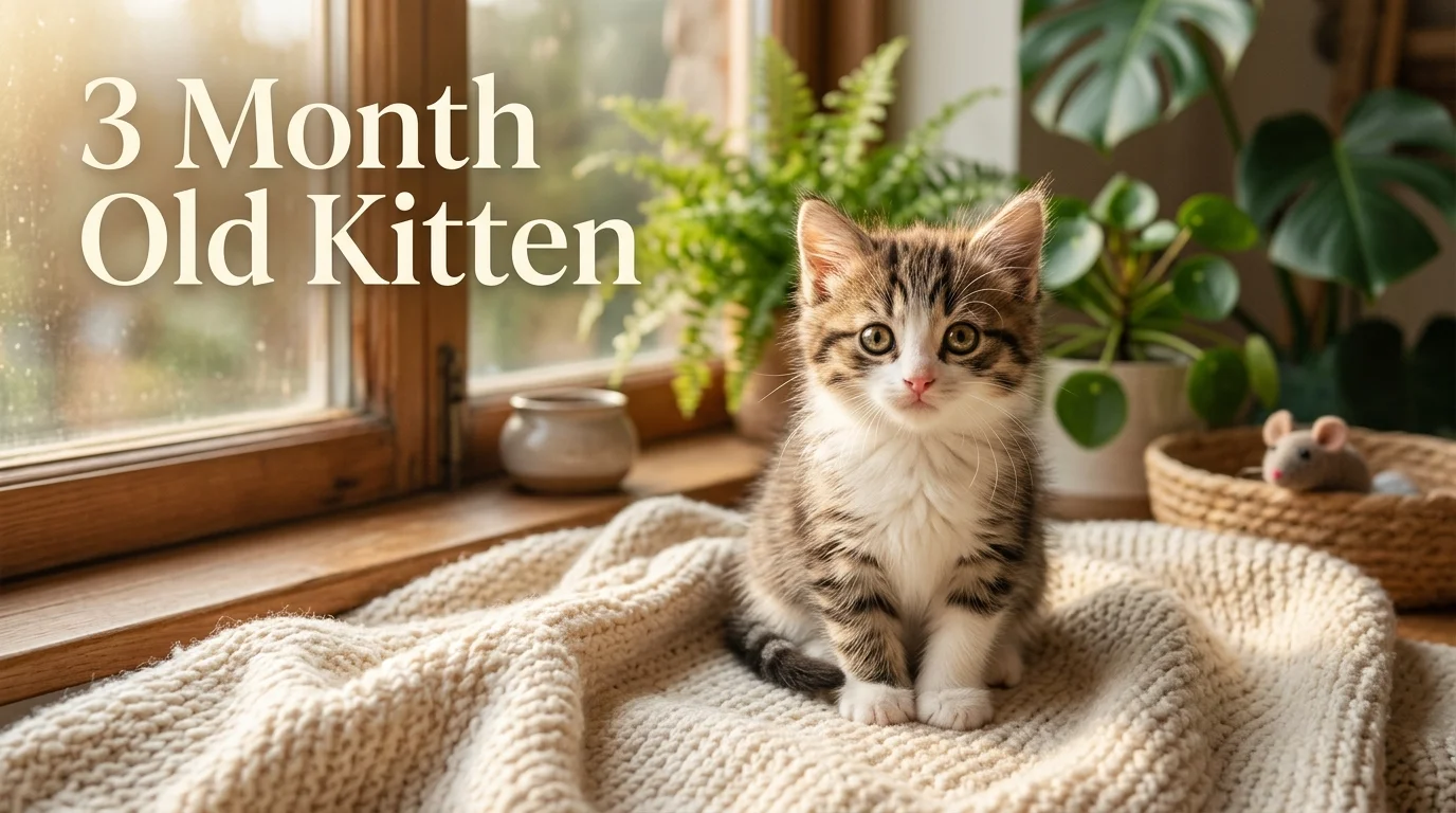 3 Month Old Kitten Care: The Ultimate Guide to What to Expect at 12 Weeks for Healthy Growth and Well-Being