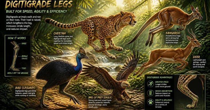 Which Animals Have Digitigrade Legs?