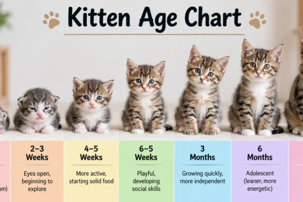Kitten Age Chart