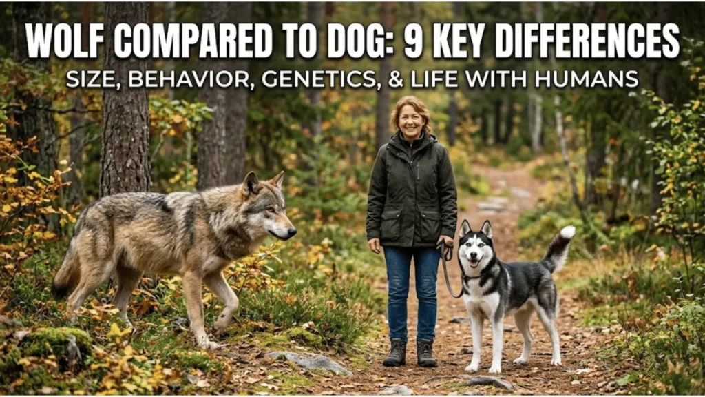 Wolf Compared to Dog: 9 Differences in Size, Behavior, Genetics, and Life With Humans