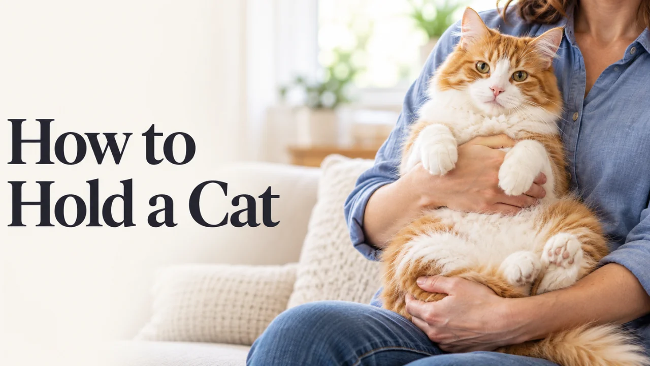 How to Hold a Cat Safely: A Calm, Supportive Method That Builds Trust