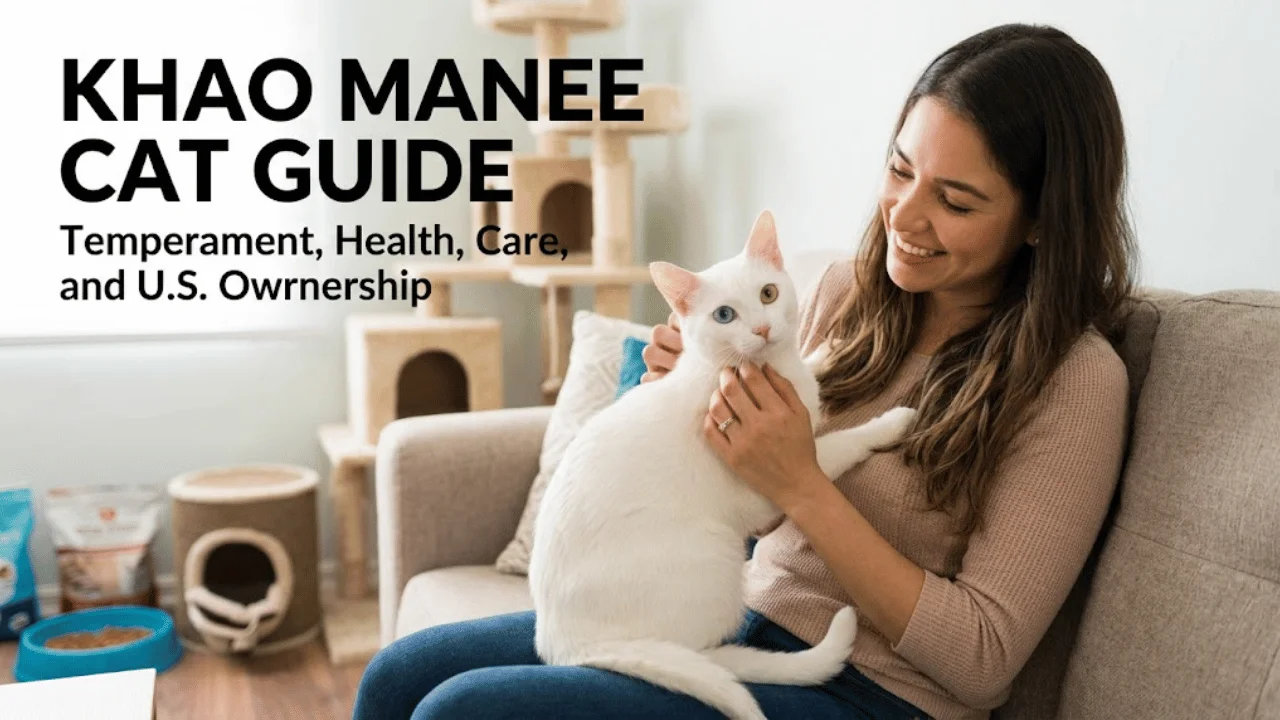 Khao Manee Cat Guide: Temperament, Health, Care, and What U.S. Owners Should Know