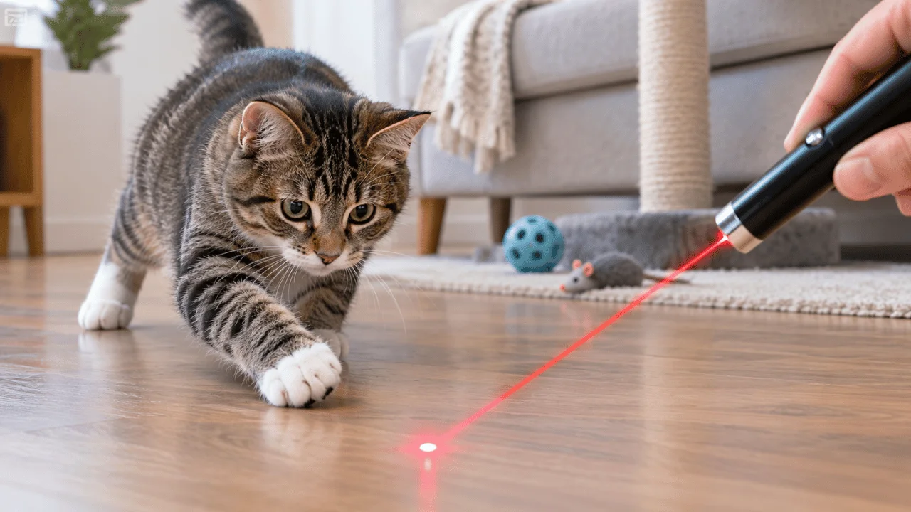 Laser Pointer for Cats: How to Choose One and Play Safely Without Frustration