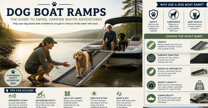 Why a Dog Needs a Different Ramp on a Boat